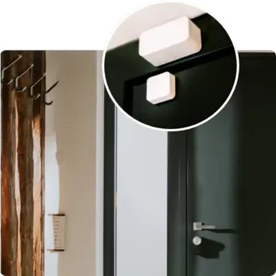 You can always keep track of your front door. 